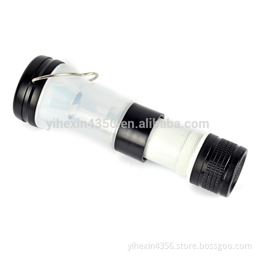 Lantern Zoomable Plastic Camping LED Flashlight